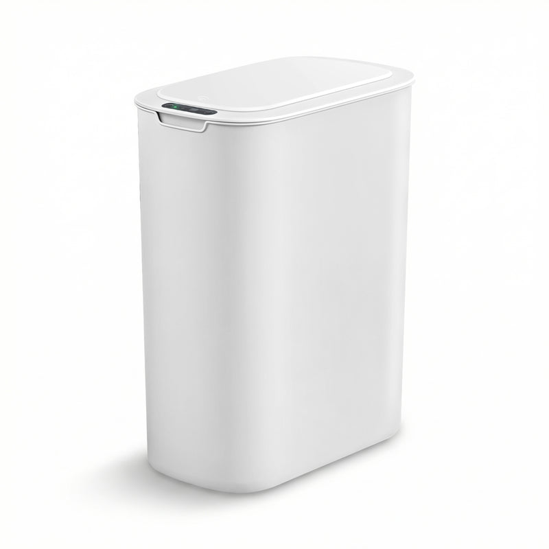 Devanti 25L Motion Sensor Automatic Trash Bin White Kitchen