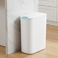 Devanti 25L Motion Sensor Automatic Trash Bin White Kitchen