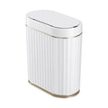Devanti Sensor Bins 7L Motion Sensor Trash Can Slim Touchless Automatic Waste Bin White