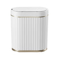Devanti Sensor Bins 7L Motion Sensor Trash Can Slim Touchless Automatic Waste Bin White