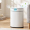 Devanti 20L Automatic Sensor Bin Touchless Rubbish Waste Bin White Kitchen
