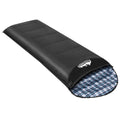 Weisshorn Sleeping Bag Single 0°C Grey Thermal Camping Hiking