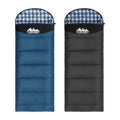 Weisshorn Sleeping Bag Set 2 Single Thermal 0℃ Camping Hiking