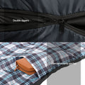 Weisshorn Sleeping Bag Set 2 Single Thermal 0℃ Camping Hiking