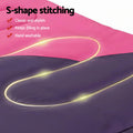 Weisshorn Single Sleeping Bag 213cm Pink Thermal Camping Hiking