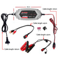 12V 24V 15A Smart Battery Charger Auto Car Truck AGM