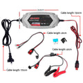 12V 24V 7Amp AGM Car Battery Charger Automotive Truck Vehicle