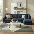 Artiss 5-seater Modular Sofa Chaise Dark Grey