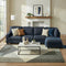 Artiss 5-seater Modular Sofa Chaise Dark Grey
