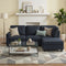 Artiss 4 Seater Modular Sofa Chaise Lounge Dark Grey