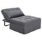 Artiss Sofa Bed 1 Seater Convertible Lounge Recliner Linen Grey