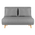 Artiss 2 Seater Sofa Bed Convertible Couch Recliner Linen