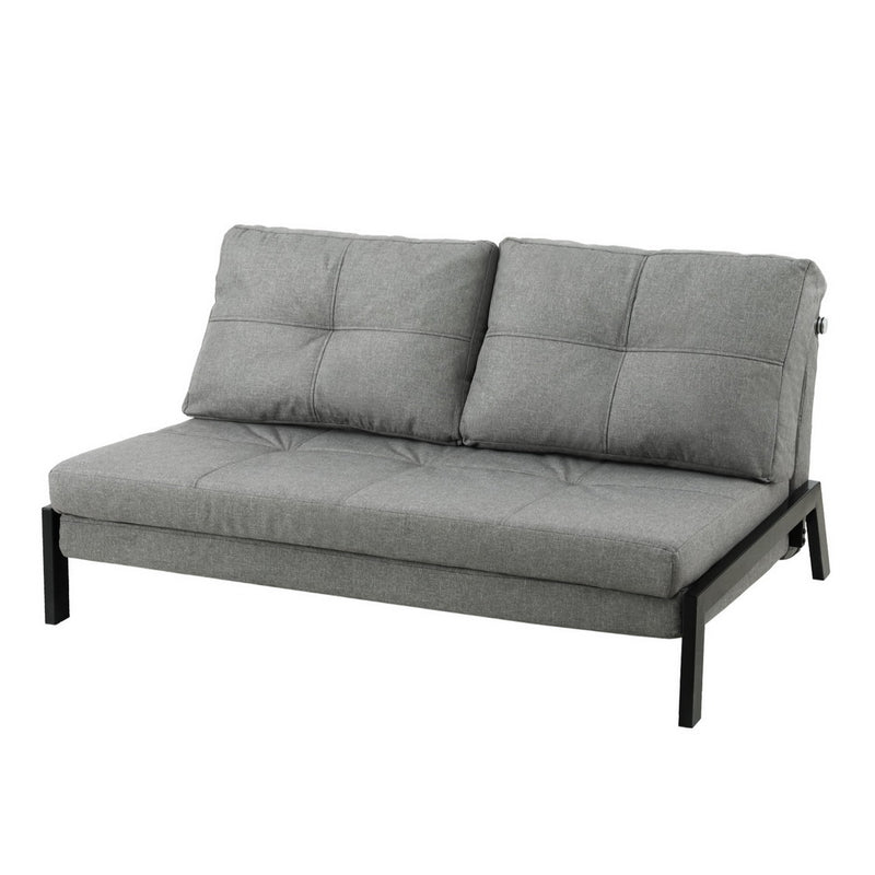 Artiss 2 Seater Sofa Bed Folding Convertible Recliner Lounge