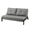 Artiss 2 Seater Sofa Bed Folding Convertible Recliner Lounge