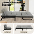 Artiss 2 Seater Sofa Bed Folding Convertible Recliner Lounge