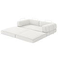 Artiss Convertible Folding Sofa Bed Beige