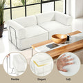 Artiss Convertible Folding Sofa Bed Beige