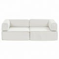 Artiss Convertible Folding Sofa Bed Beige