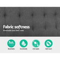 Artiss 1 Seater Sofa Bed Recliner Lounge Chair Linen Grey