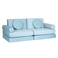 Artiss 2 Seater Sofa Bed Velvet Modular Lounge Chaise Suite