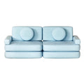 Artiss 2 Seater Sofa Bed Velvet Modular Lounge Chaise Suite