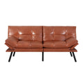 Artiss 3 Seater Sofa Bed Convertible Recliner Leather Brown