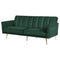 Artiss 3 Seater Sofa Bed Velvet Convertible Couch Recliner