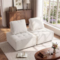 Artiss 2 Floor Sofa Lounge Chair with Pillow