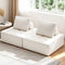 Artiss 2 Seater Floor Sofa Lounge Chair with Pillow