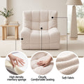 Artiss Set of 3 Sofa Modular Boneless Couches No Assembly White