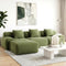 Artiss 300cm Modular Sofa Bed L-Shaped Sectional Green