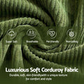 Artiss 300cm Modular Sofa Bed L-Shaped Sectional Green