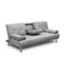 Artiss Sofa Bed 188cm Grey Faux Linen