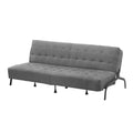 Artiss Sofa Bed 3-Seater 1.9m Grey Innerspring Couch Futon