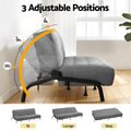 Artiss Sofa Bed 3-Seater 1.9m Grey Innerspring Couch Futon