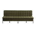 Artiss Sofa Bed 3-Seater 1.9m Innerspring Futon Couch Green