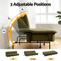 Artiss Sofa Bed 3-Seater 1.9m Innerspring Futon Couch Green
