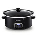 Devanti 5.6L Slow Cooker Electric Multi Cooker 3 Heat Settings