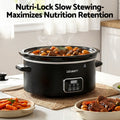 Devanti 5.6L Slow Cooker Electric Multi Cooker 3 Heat Settings