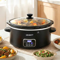 Devanti 5.6L Slow Cooker Electric Multi Cooker 3 Heat Settings