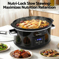 Devanti 8L Slow Cooker Electric Multi Cooker 3 Heat Settings