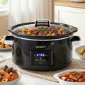 Devanti 8L Slow Cooker Electric Multi Cooker 3 Heat Settings