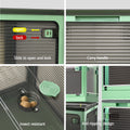Artiss 140L Foldable Storage Box Transparent Stackable Container