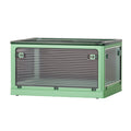 Artiss 82L Foldable Storage Box Stackable Transparent Container
