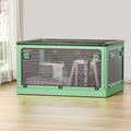 Artiss 82L Foldable Storage Box Stackable Transparent Container