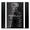 Everfit Body Fat Bathroom Scale 180KG Digital Weight Analyser
