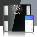 Everfit Bluetooth Body Fat Scale 180kg Wireless Bathroom Gym