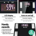 Everfit Body Fat Scale BMI Monitor 180KG Bathroom Digital