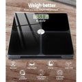 Everfit Digital Bathroom Scale 180KG Electronic Weight Tracker