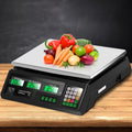 Emajin Digital Kitchen Scales 40kg Platform Black LCD